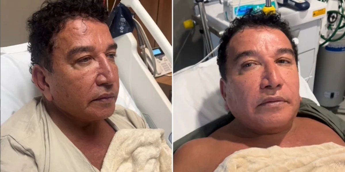 Magno Malta no hospital