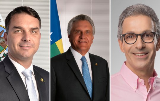 Além de Flávio Bolsonaro, Ronaldo Caiado também considera Romeu Zema para eleições de 2026