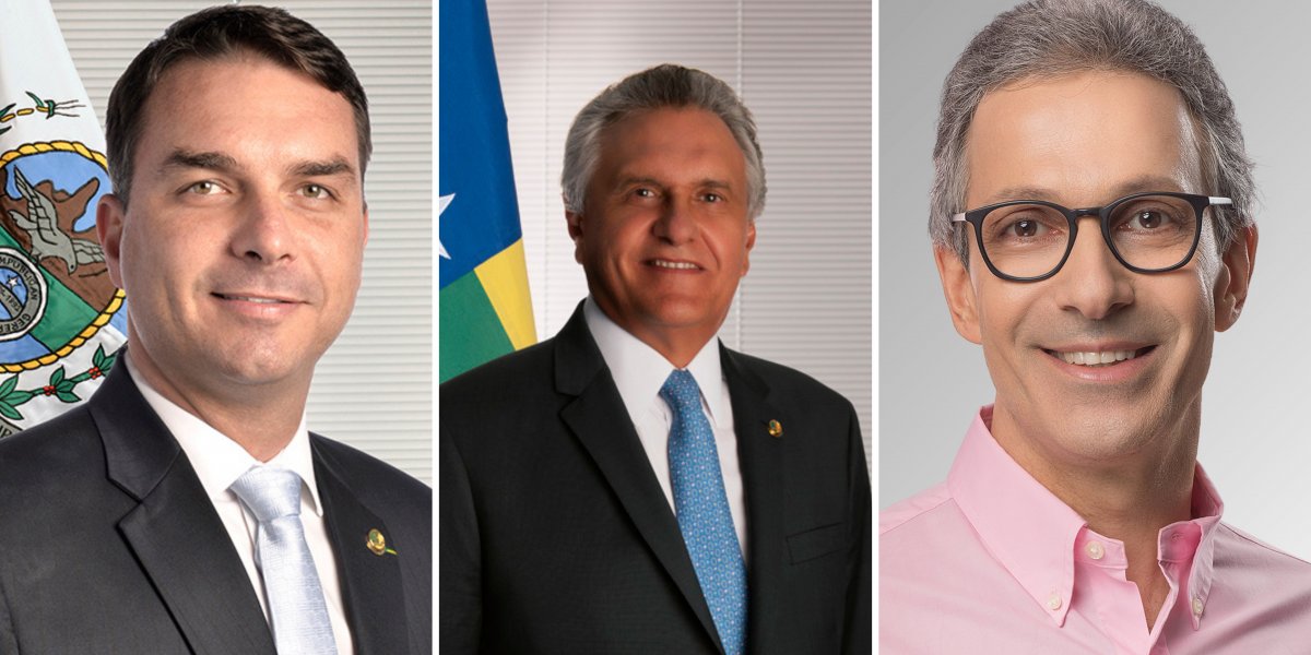 Além de Flávio Bolsonaro, Ronaldo Caiado também considera Romeu Zema para eleições de 2026