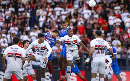 Com gol no último lance, Bahia empata com São Paulo e leva 1 ponto para Salvador