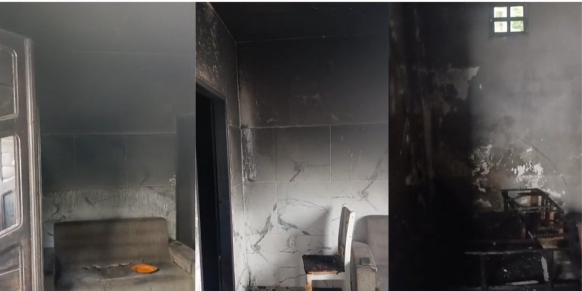 Mãe é presa após sair para festa e deixar filhos sozinhos antes de incêndio que matou três crianças na Bahia