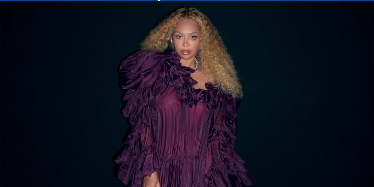 Imagem de Beyoncé nas redes sociais