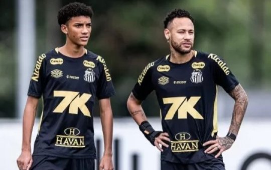 Robinho Jr acusa Neymar de agressão e notifica o Santos após incidente em treino