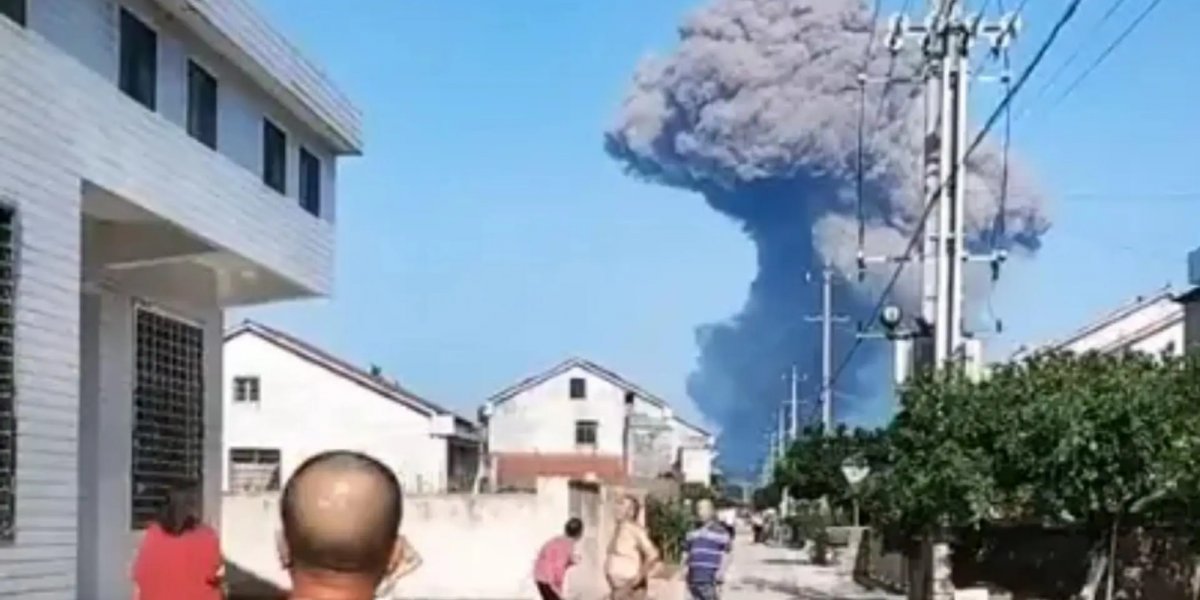 Explosão em fábrica de fogos na China provoca 26 mortes e deixa dezenas de feridos