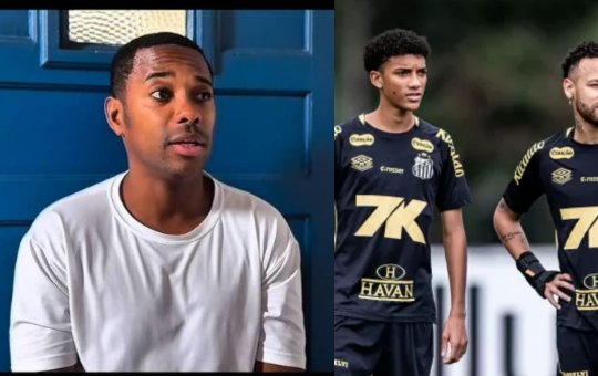 Robinho apoia denúncia do filho contra Neymar e cobra apuração do caso no Santos