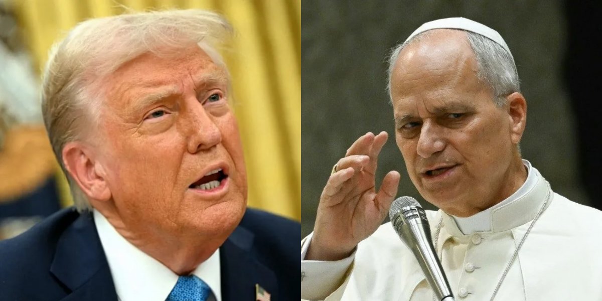 Donald Trump e papa Leão XIV geram repercussão nas redes após troca de declarações