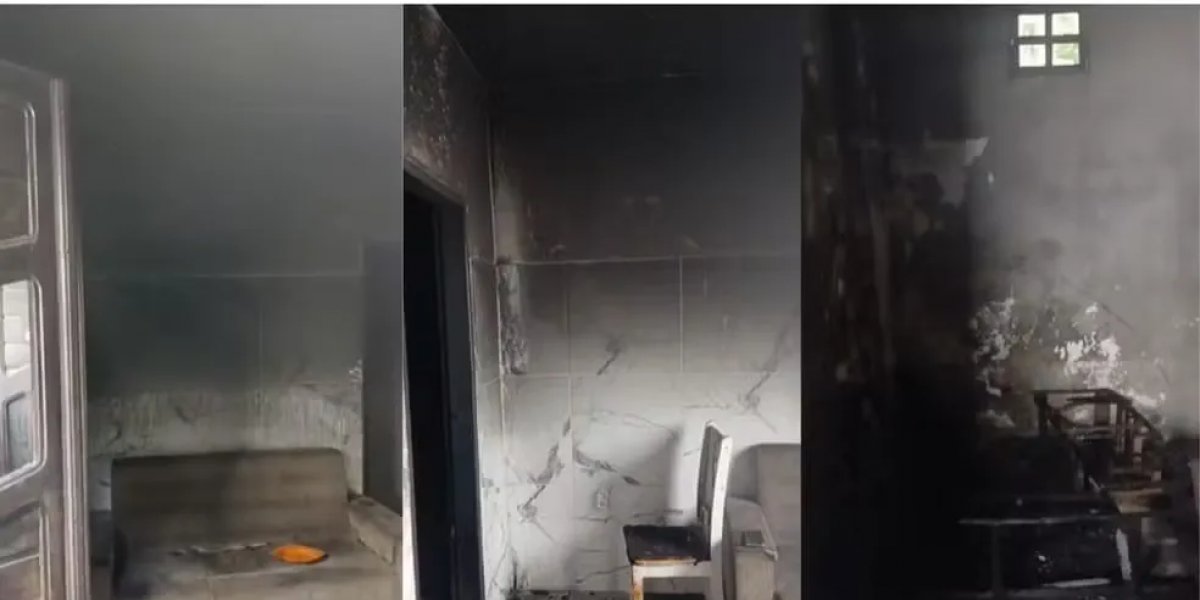 Avô de crianças mortas em incêndio é preso ao desembarcar em Salvador