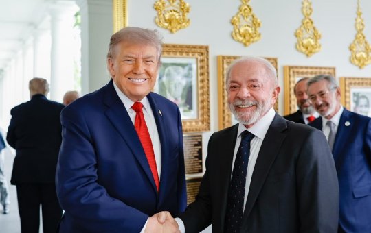 Donald Trump afirma que reunião com Lula foi ‘muito boa’ e elogia o presidente brasileiro “dinâmico”