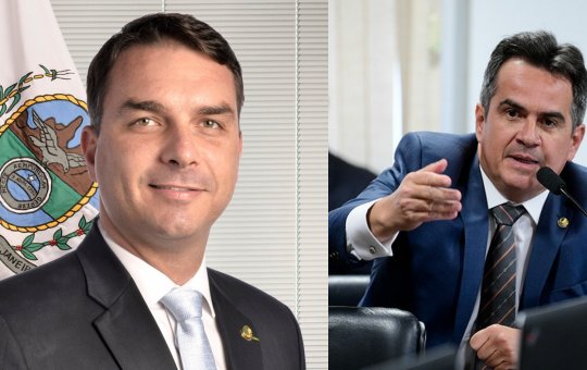 Flávio Bolsonaro reage a relatos envolvendo Ciro Nogueira