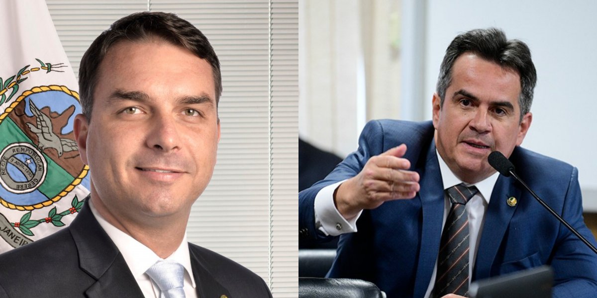 Flávio Bolsonaro reage a relatos envolvendo Ciro Nogueira