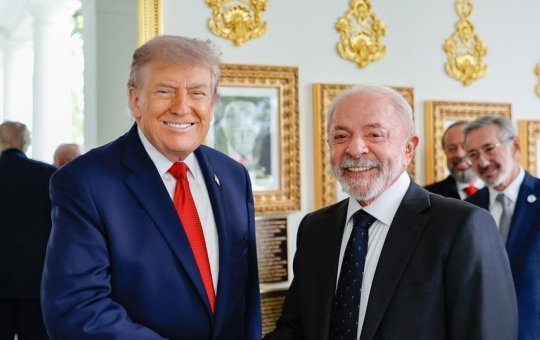 Lula brinca com Trump e diz que o Brasil vai ganhar a Copa do Mundo