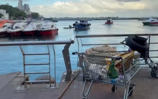 Idoso de 72 anos é preso no Mercado Modelo, em Salvador, por tráfico de drogas