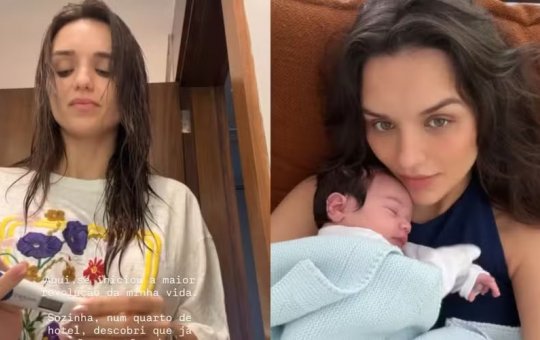 Rafa Kalimann emociona ao revelar vídeo inédito do momento em que descobriu a gravidez da filha Zuza