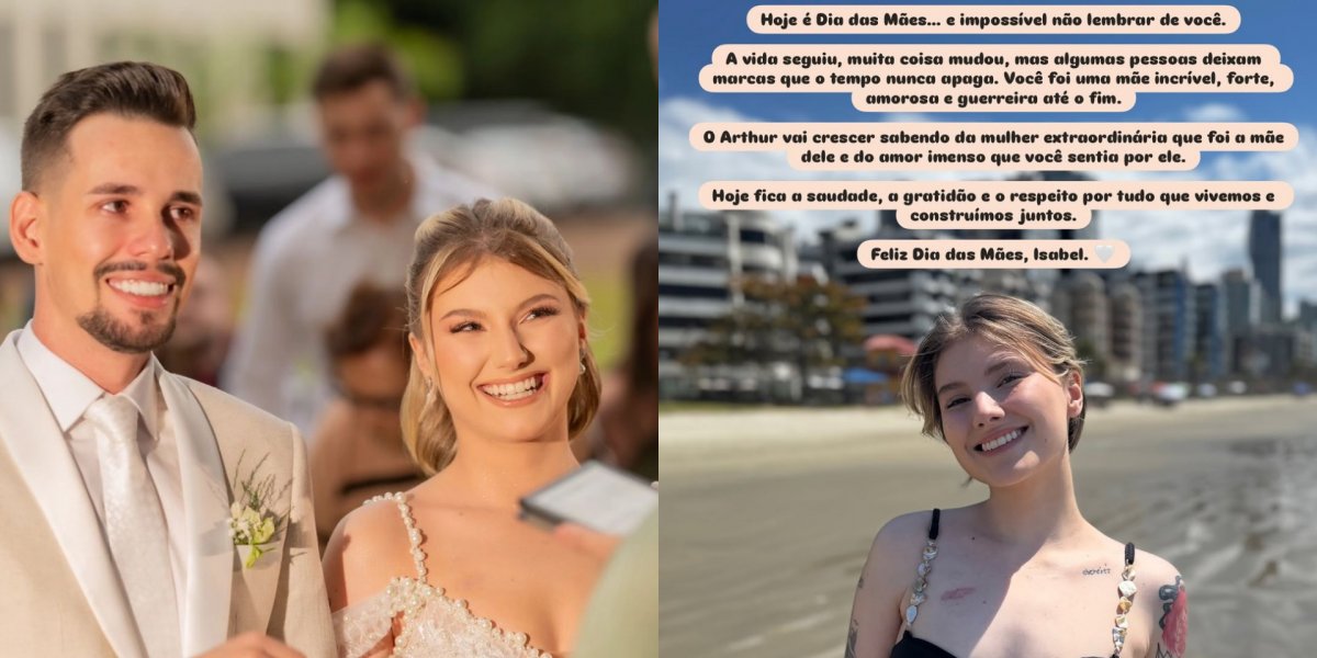Lucas Borbas faz homenagem emocionante a Isabel Veloso no Dia das Mães