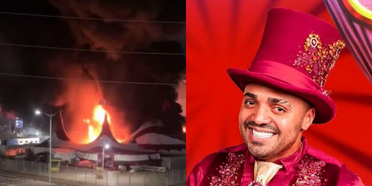 Incêndio atinge Circo do Tirullipa em Natal e mobiliza Corpo de Bombeiros