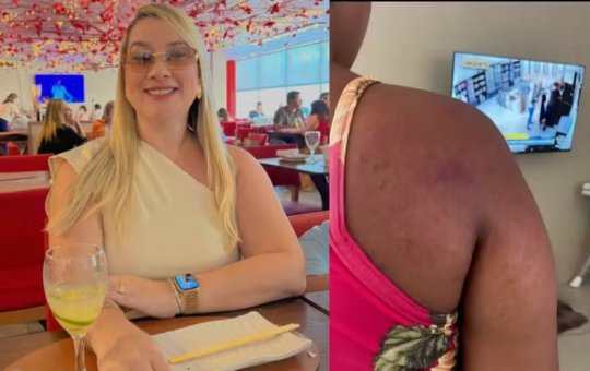 Patroa suspeita de torturar doméstica grávida por causa de anel, nega ser autora de aúdios confessando o crime