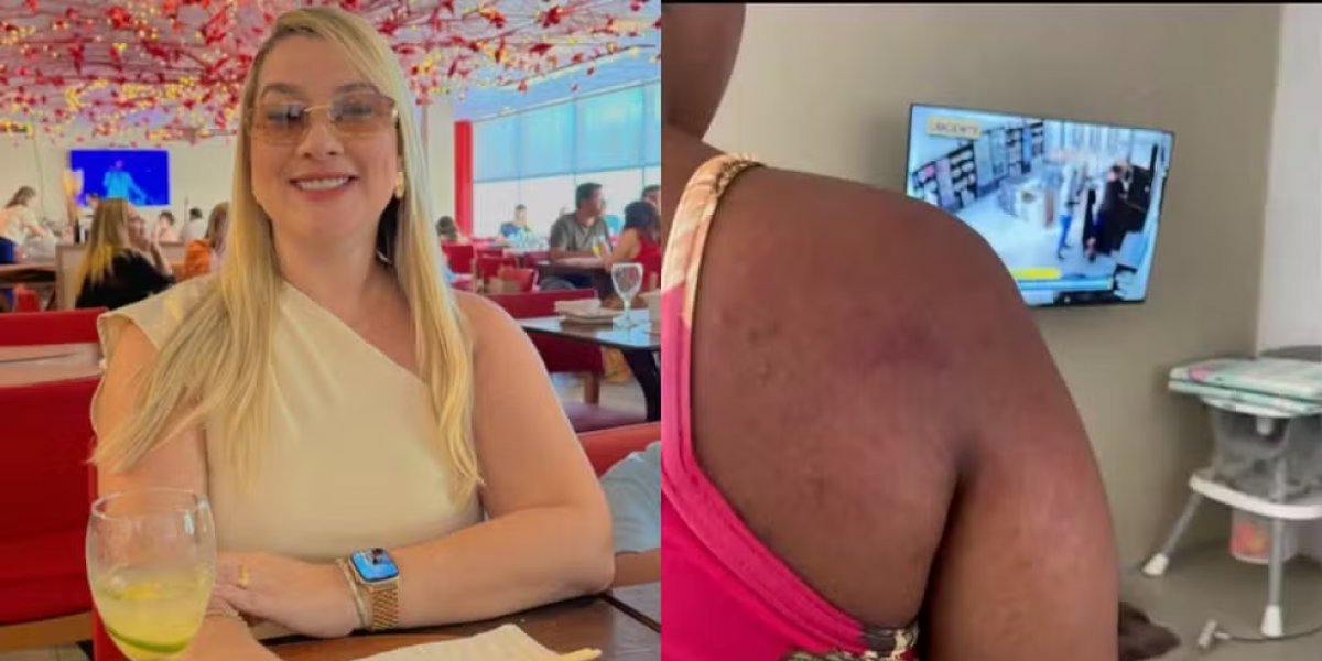 Patroa suspeita de torturar doméstica grávida por causa de anel, nega ser autora de aúdios confessando o crime 