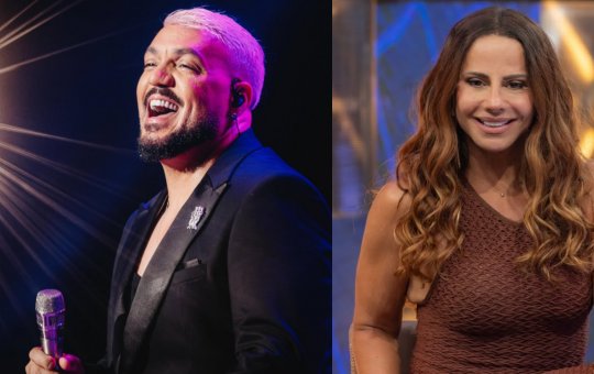 Viviane Araújo pede retirada de cenas românticas nos shows de Belo
