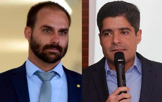 Eduardo Bolsonaro recomenda voto em ACM Neto para governo da Bahia