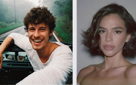 Bruna Marquezine e Shawn Mendes são vistos juntos em aeroporto nos EUA