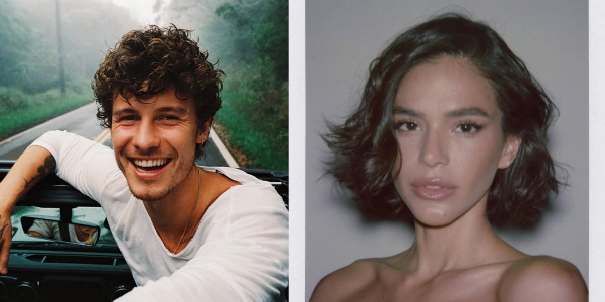 Bruna Marquezine e Shawn Mendes são vistos juntos em aeroporto nos EUA