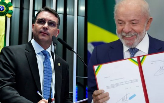 Flávio Bolsonaro comenta revogação da "taxa das blusinhas": 'Tinha que ter eleição todo mês'