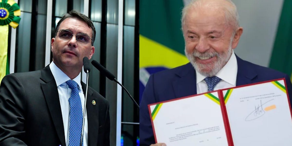 Flávio Bolsonaro comenta revogação da "taxa das blusinhas": 'Tinha que ter eleição todo mês'