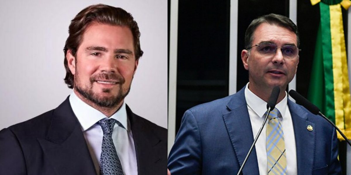 Flávio Bolsonaro admite troca de mensagens com o banqueiro Daniel Vorcaro