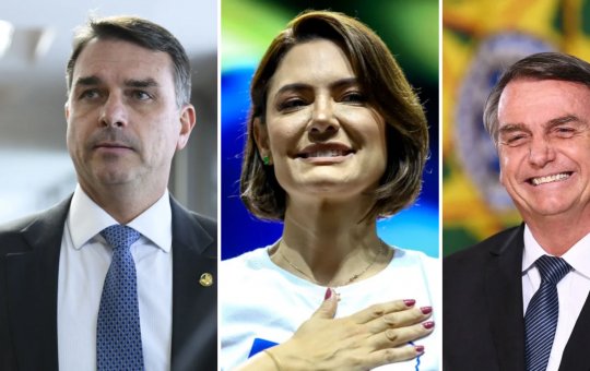 Segundo Flávio, Bolsonaro descartou Michelle candidata à Presidência: “Nenhuma possibilidade”