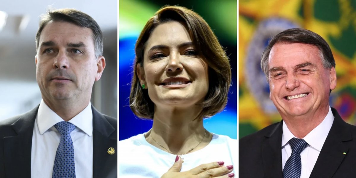 Segundo Flávio, Bolsonaro descartou Michelle candidata à Presidência: “Nenhuma possibilidade”