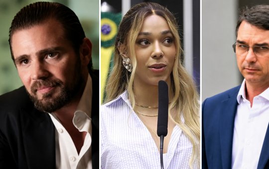 Erika Hilton critica relação entre Flávio Bolsonaro e Daniel Vorcaro: “Envolvidos até as tampas”
