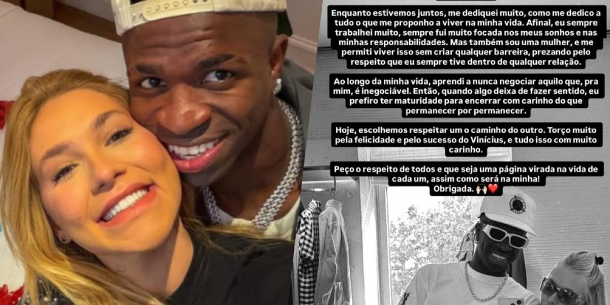 Detalhe no comunicado de término de Virginia e Vini Jr. chama atenção e sugere crise no relacionamento