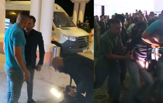 Homens são retirados de evento após críticas a Flávio Bolsonaro: “Somos de direita, porém não somos bolsonaristas”