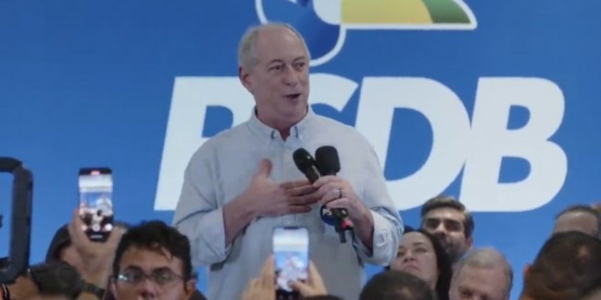 Ciro Gomes oficializa sua pré-candidatura ao governo do Ceará