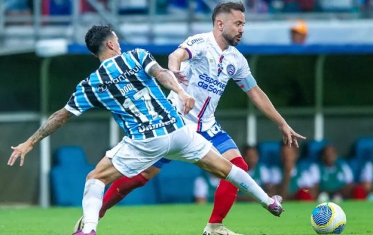 Bahia x Grêmio: onde assistir ao vivo, horário e prováveis escalações do duelo pelo Brasileirão