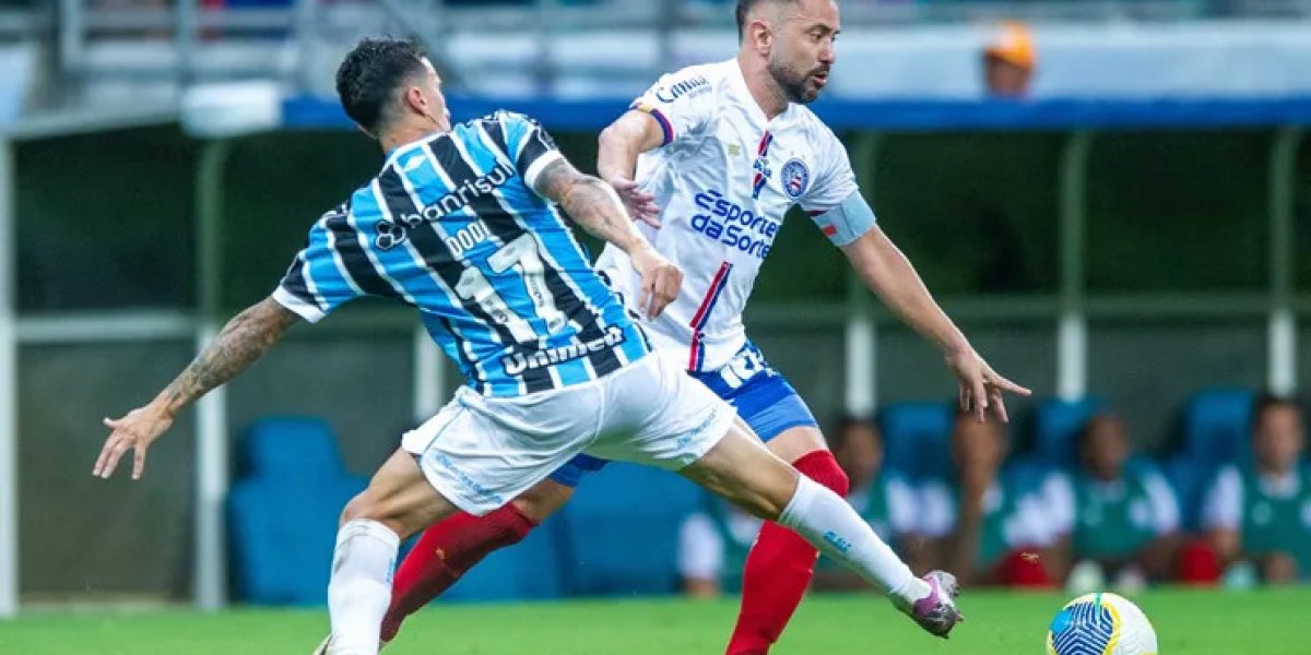 Bahia x Grêmio: onde assistir ao vivo, horário e prováveis escalações do duelo pelo Brasileirão