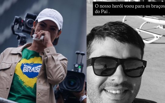 Michelle lamenta morte do comandante Felipe, baleado na cabeça em operação no Rio