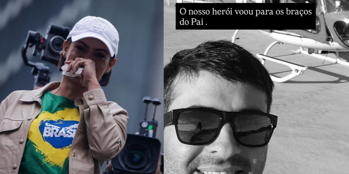 Michelle lamenta morte do comandante Felipe, baleado na cabeça em operação no Rio