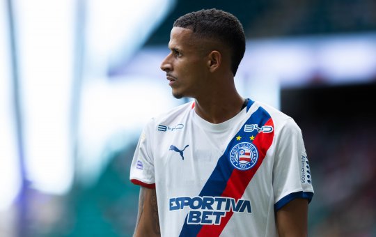 Bahia confirma lesão de Luciano Juba e perde artilheiro por até um mês