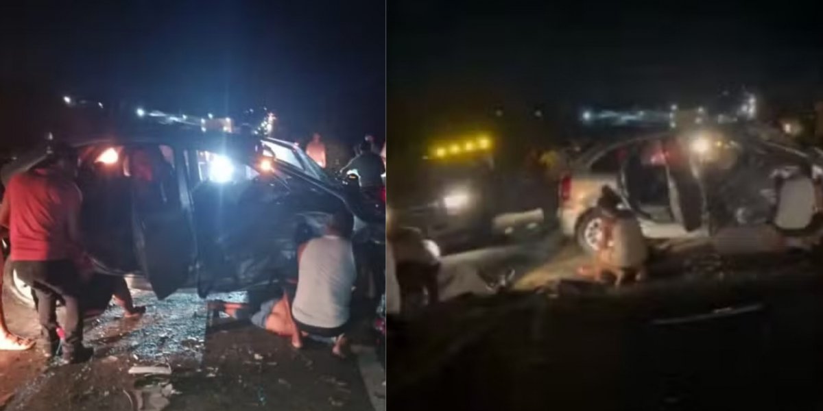 Batida entre três carros deixa um morto e cinco feridos na Bahia