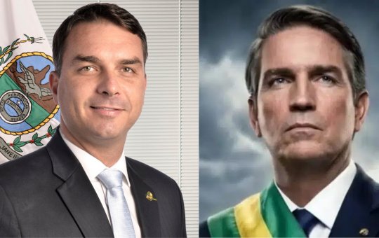 Flávio divulga “vazamento” de trailer de filme sobre Jair Bolsonaro em meio a polêmica