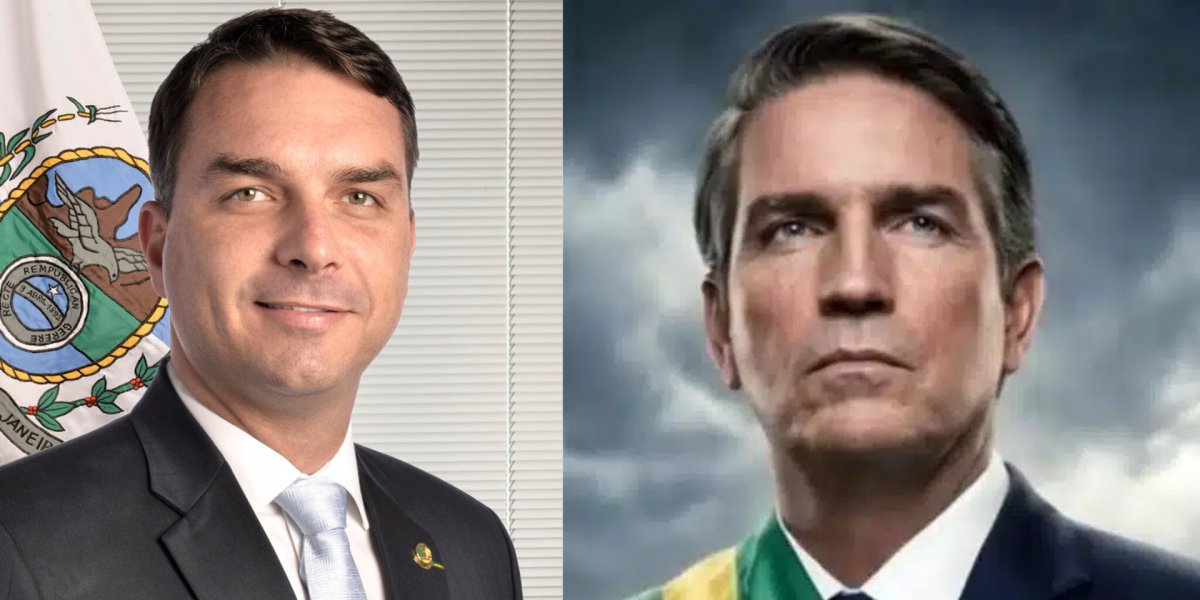 Flávio divulga “vazamento” de trailer de filme sobre Jair Bolsonaro em meio a polêmica