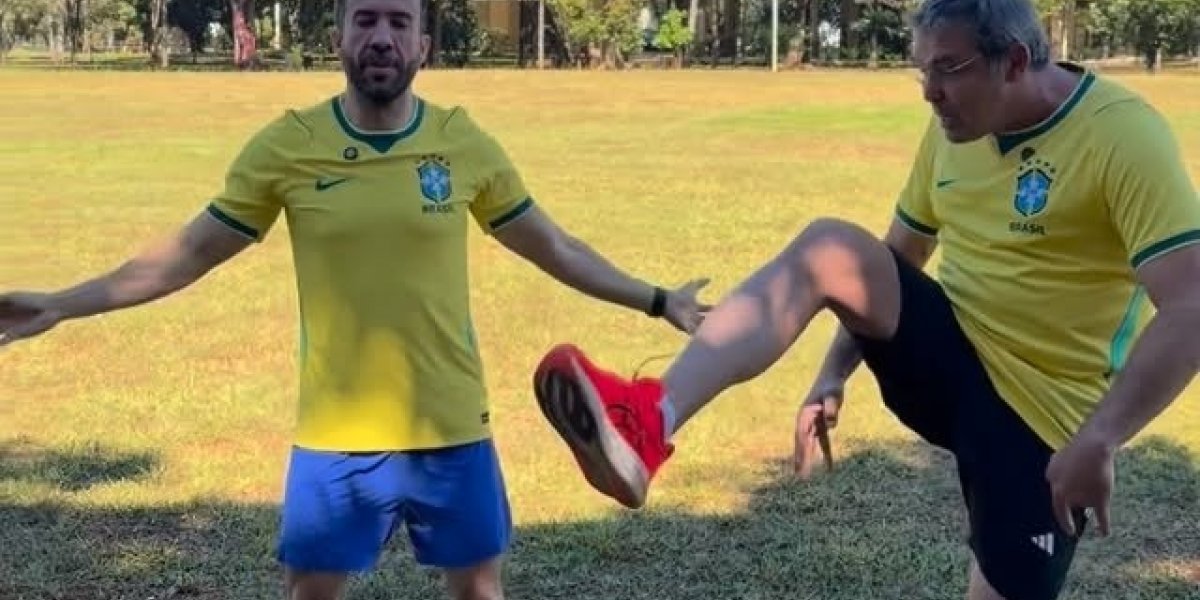 Janones e Lindbergh Farias fazem provocações a Flávio Bolsonaro usando termos futebolísticos