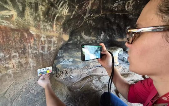 Sítio arqueológico é vandalizado no interior da Bahia