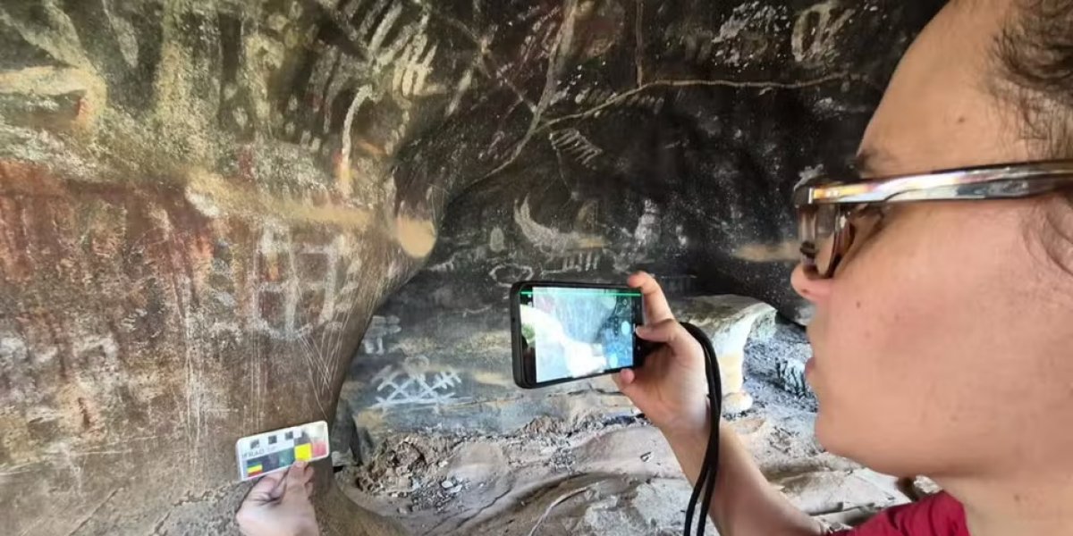 Sítio arqueológico é vandalizado no interior da Bahia