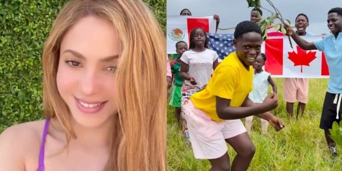 Shakira convida grupo de dança de Uganda para se apresentar na final da Copa do Mundo
