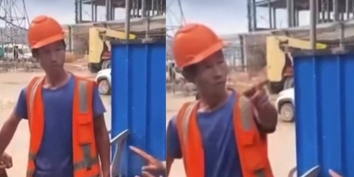 Briga com pedaços de madeira marca confusão entre brasileiros e chineses em obra na Bahia