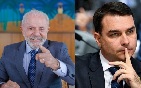 DataFolha: Lula atinge 40% das intenções de voto no 1º turno e Flávio Bolsonaro, 31%