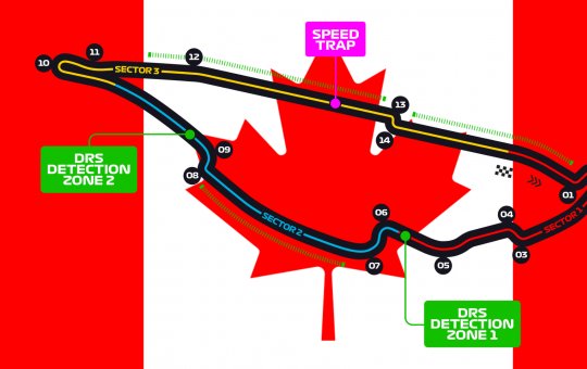 Em sábado chuvoso, F1 vira atração do fim de semana; veja os horários do GP do Canadá e onde assistir