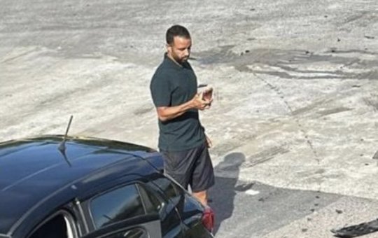 Caio Alexandre, volante do Bahia, se envolve em acidente de carro antes do treino 